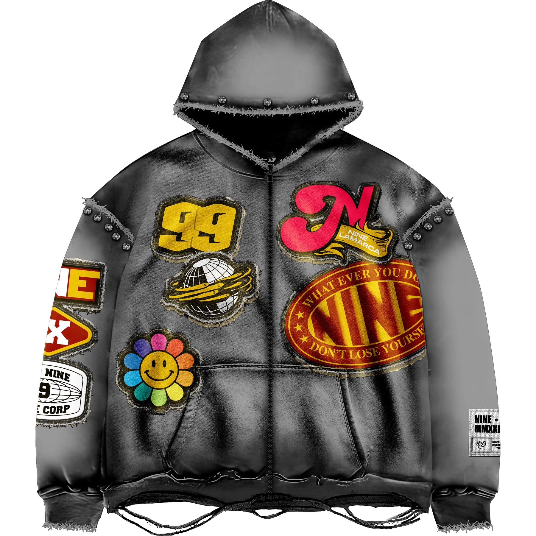 Black Exclusive Zip Up