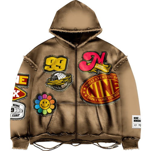 Brown Exclusive Zip Up