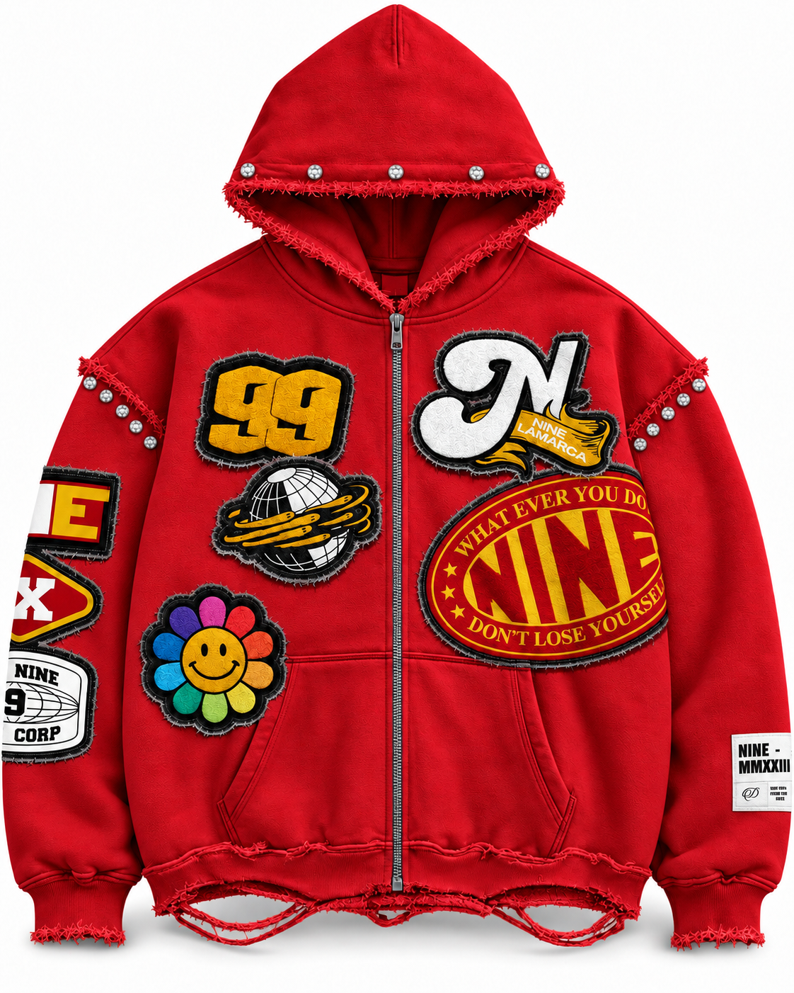 Red Exclusive Zip Up
